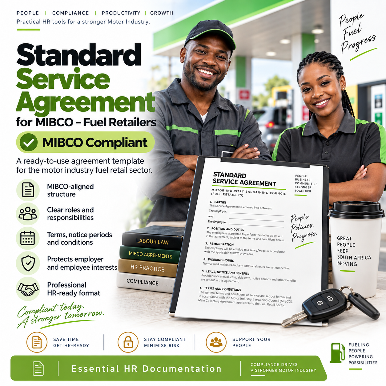 MIBCO Fuel Retailer Contract of Employment Plus 30 minute consultation